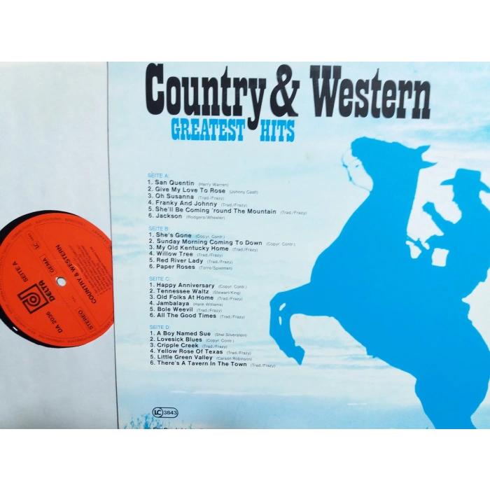 COUNTRY WESTERN GREATEST HITS 2 LP