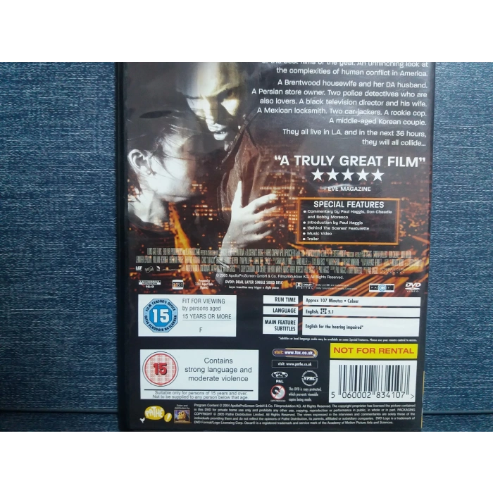 CRASH DVD FİLM (İNGİLİZCE)