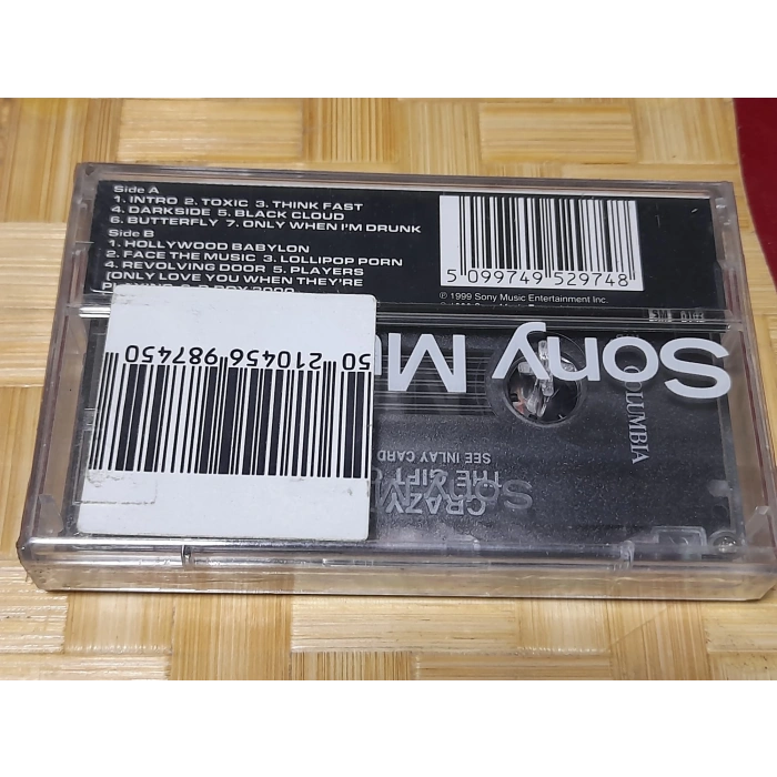 CRAZY TOWN THE GIFT OF GAME MÜZİK KASET