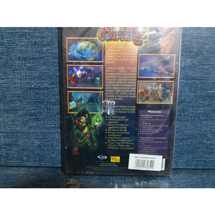 CREATURE CONFLICT CLEAN WARS PC OYUN (SIFIR)
