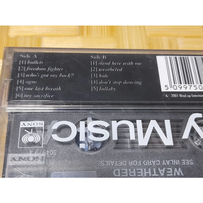 CREED WEATHERED MÜZİK KASET