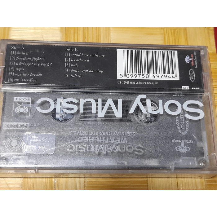 CREED WEATHERED MÜZİK KASET