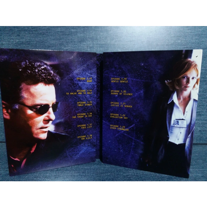 CRIME SCENE INESTIGATION 1.SEZON 3 CD BOX DVD (İNGİLİZCE)