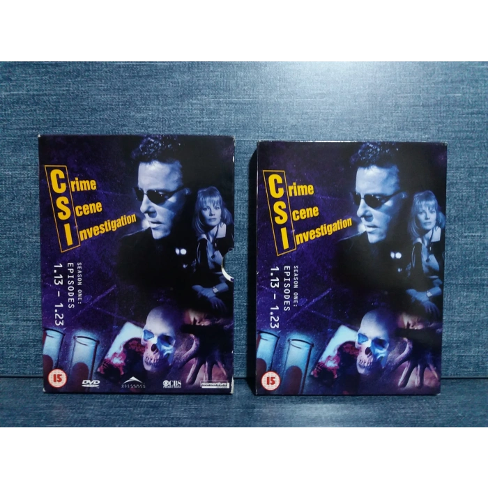 CRIME SCENE INESTIGATION 1.SEZON 3 CD BOX DVD (İNGİLİZCE)