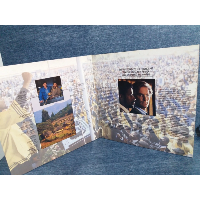 CRY FREEDOM SOUNDTRACK FILM AFRICAN MUSIC LP