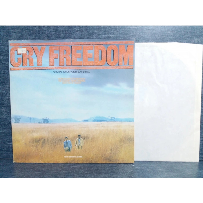CRY FREEDOM SOUNDTRACK FILM AFRICAN MUSIC LP