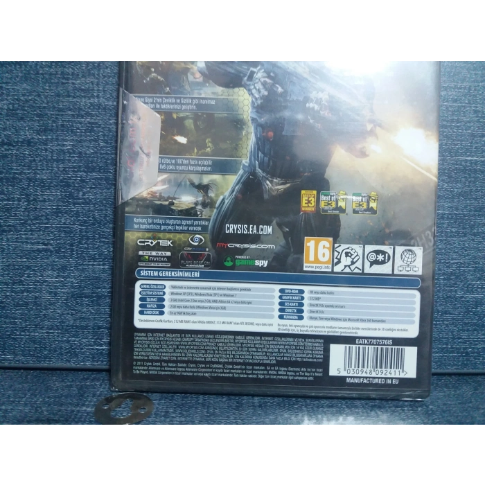 CRYSIS 2 PC OYUN (SIFIR)