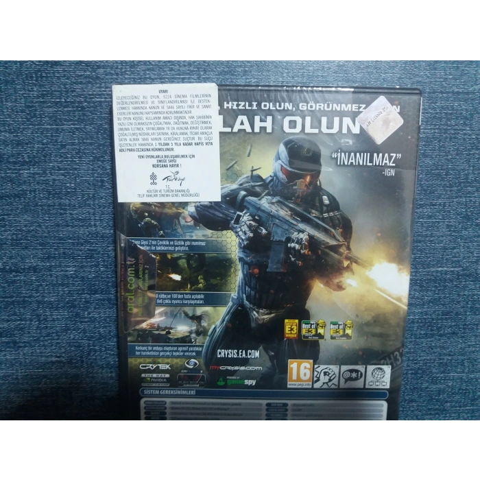 CRYSIS 2 PC OYUN (SIFIR)
