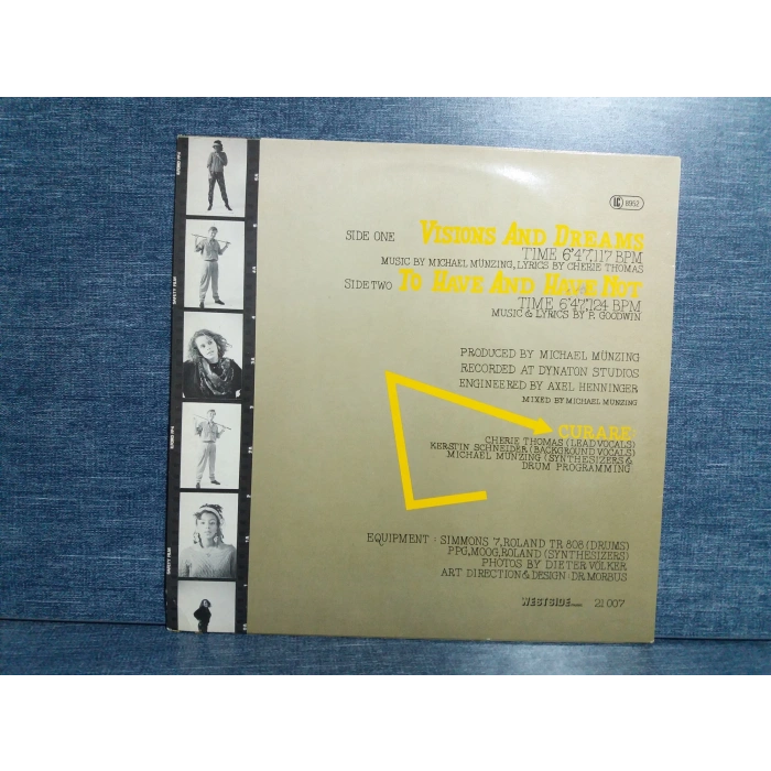 CURARE VISIONS AND DREAMS MAXI LP