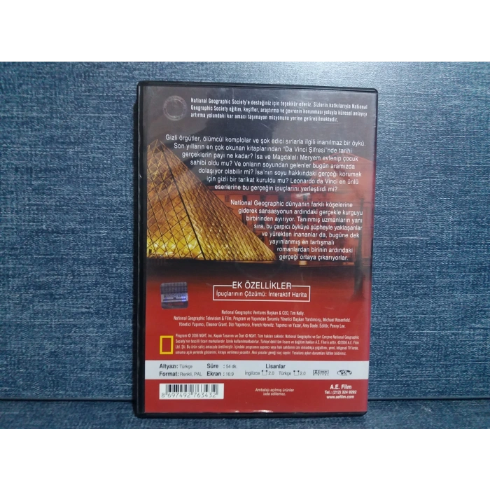 DA VINCININ ŞİFRESİ ÇÖZÜLDÜ DVD FİLM