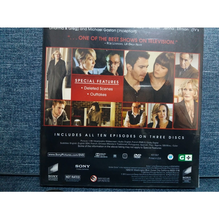 DAMAGES FINAL SEASON DVD FİLM (İNGİLİZCE-SIFIR-3 DISK)