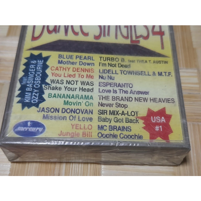 DANCE SINGLES 4 MÜZİK KASET