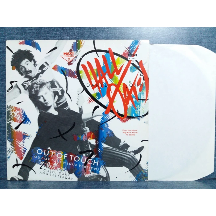 DARYL HALL JOHN OATES OUT OF TOUCH MAXI LP