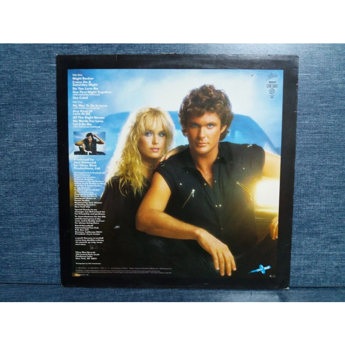 DAVID HASSELHOFFNIGHT ROCKER MUSIC LP