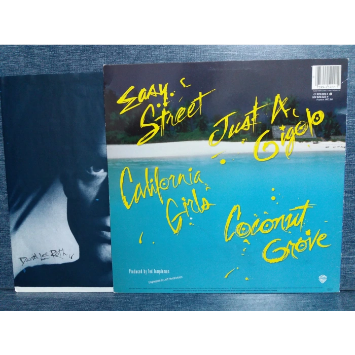 DAVID LEE ROTH CRAZY FROM THE HEAT MAXI LP