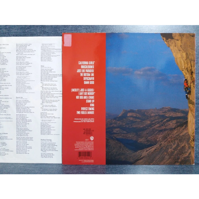 DAVID LEE ROTH SKYSCRAPER MUSIC LP