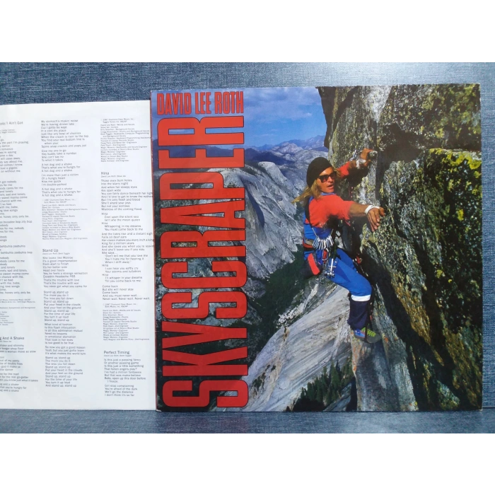 DAVID LEE ROTH SKYSCRAPER MUSIC LP