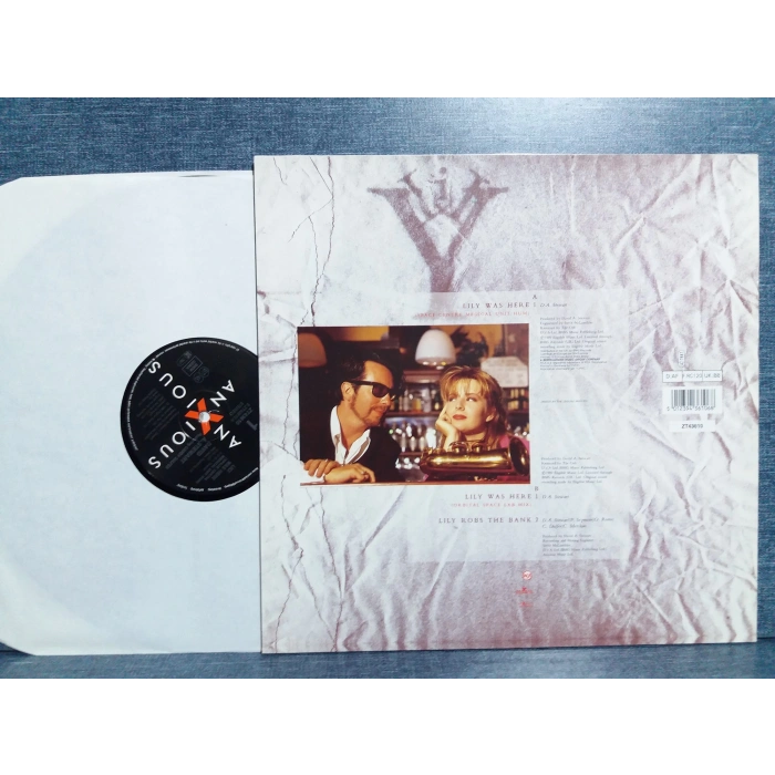 DAVID STEWART CANDY DULFER LILY WAS HERE MAXI LP