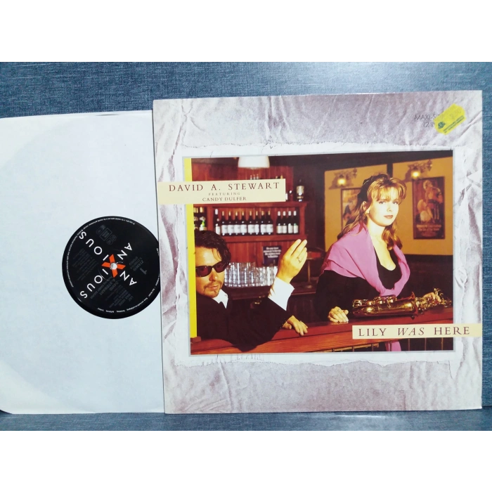 DAVID STEWART CANDY DULFER LILY WAS HERE MAXI LP