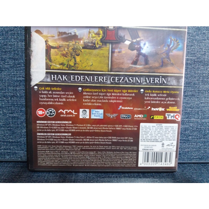 DAWN OF WAR RETRIBUTION PC OYUN