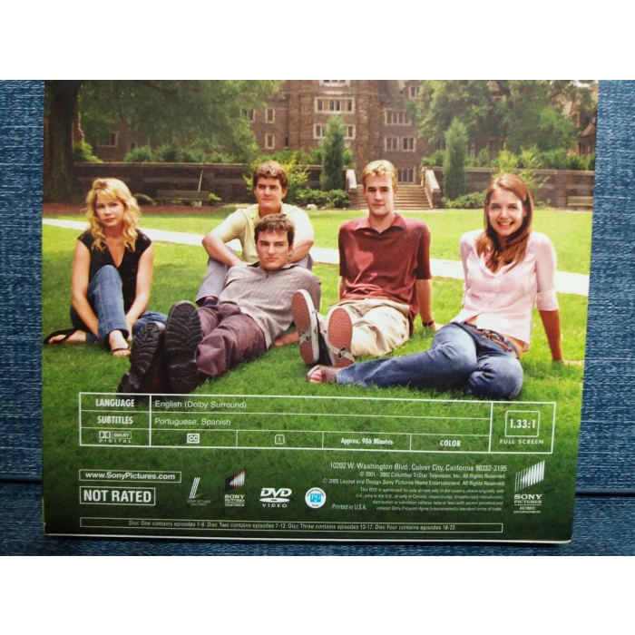 DAWSONS CREEK SEASON FIFTH 4 DVD BOX (İNGİLİZCE)