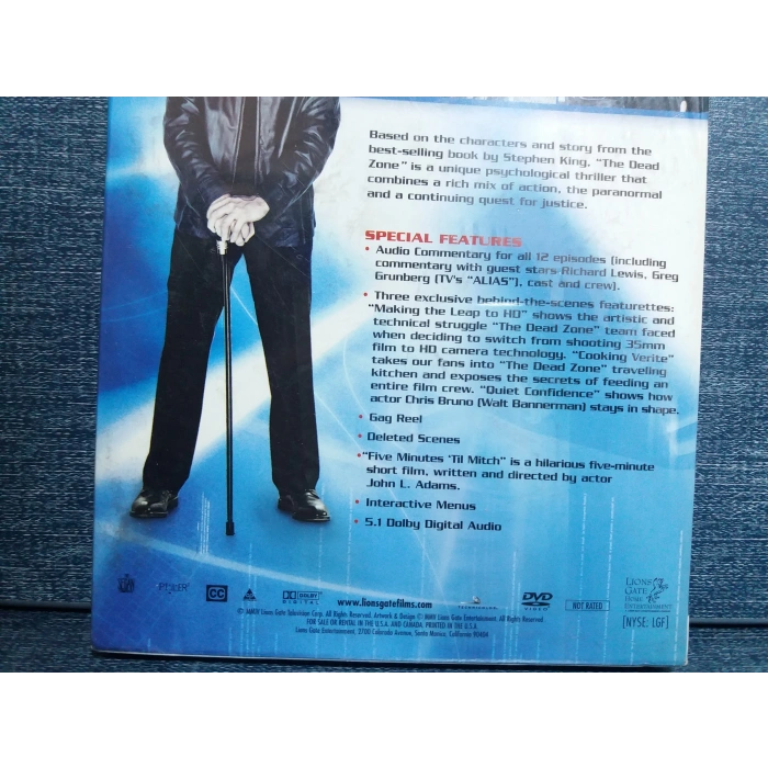 DEAD ZONE THIRD SEASON 3 DVD BOX (İNGİLİZCE-SIFIR)