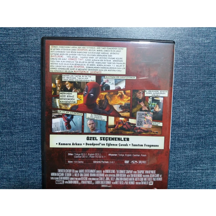 DEADPOOL DVD FİLM