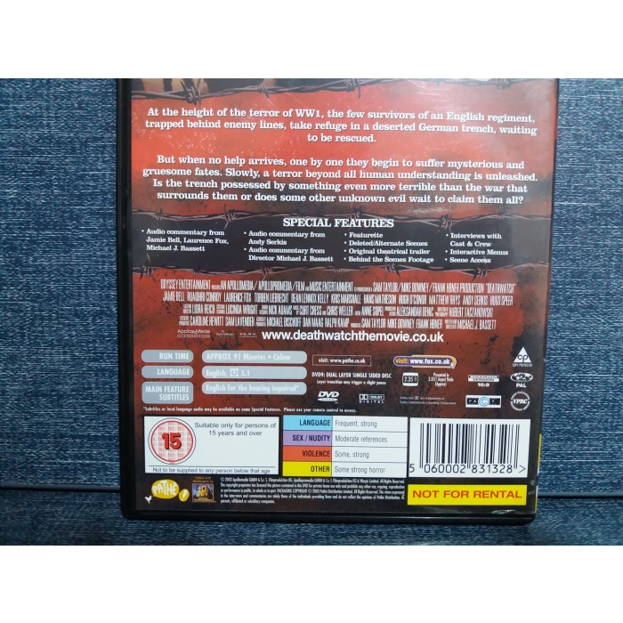 DEATHWATCH DVD FİLM (İNGİLİZCE)
