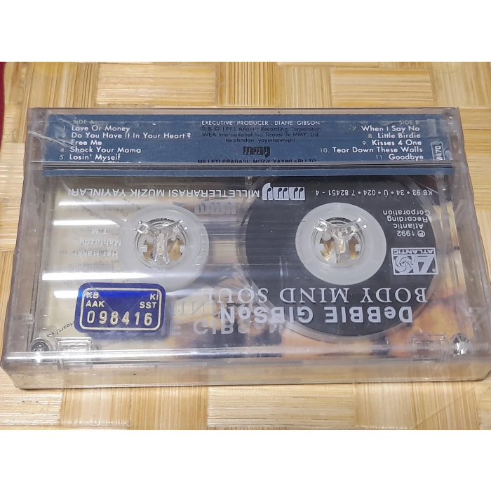 DEBBIE GIBSON BODY MIND SOUL MÜZİK KASET