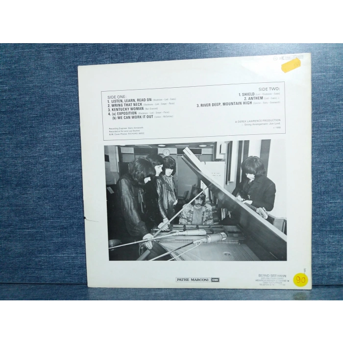 DEEP PURPLE THE BOOK OF TALIESYN MUSIC LP