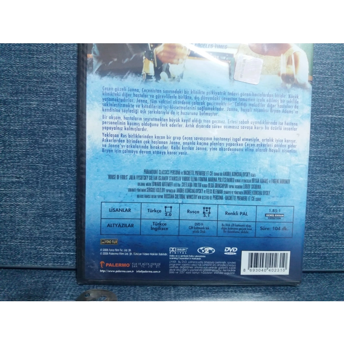 DELİLER EVİ HOUSE OF FOOLS DVD FİLM (SIFIR)