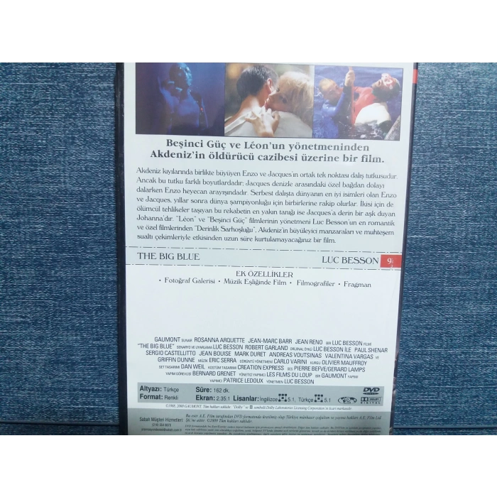 DERİNLİK SARHOŞLUĞU DVD FİLM