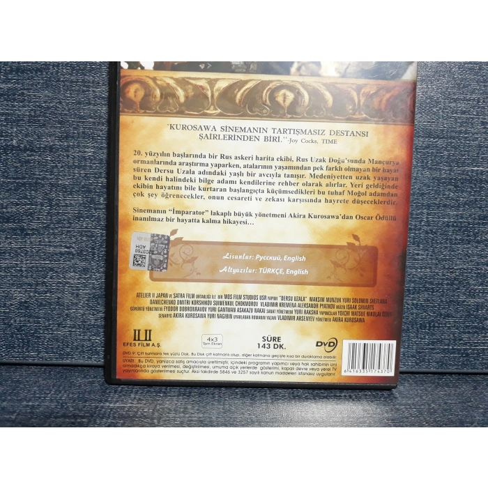 DERSU UZALA DVD FİLM