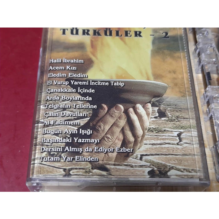 DESTANLAŞAN TÜRKÜLER 2  MÜZİK KASET