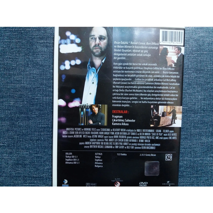 DEVLET OYUNLARI DVD FİLM