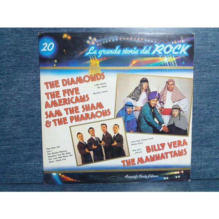 DIAMONDS FIVE AMERICANS SAM PHARAOHS BILLY VERA MANHATTANS  LP
