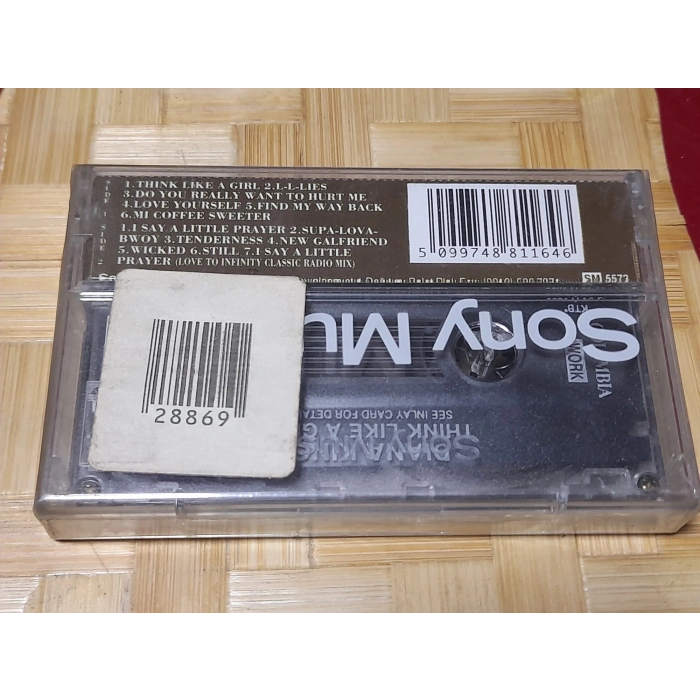 DIANA KING THINK LIKE A GIRL MÜZİK KASET