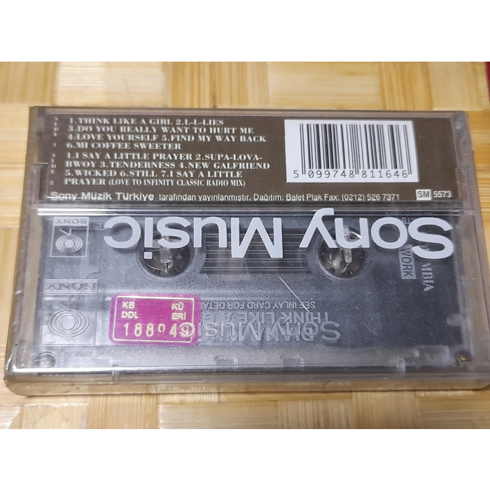 DIANA KING THINK LIKE A GIRL MÜZİK KASET