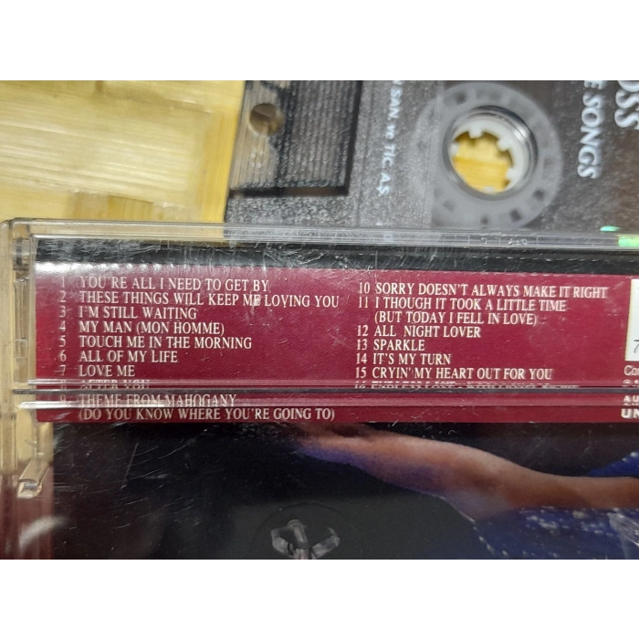 DIANA ROSS ALL GREAT LOVE SONGS MÜZİK KASET