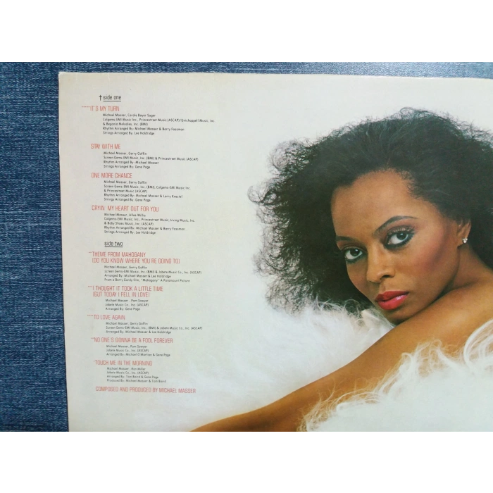 DIANA ROSS TO LOVE AGAIN MUSIC LP