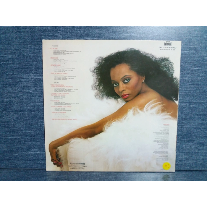 DIANA ROSS TO LOVE AGAIN MUSIC LP
