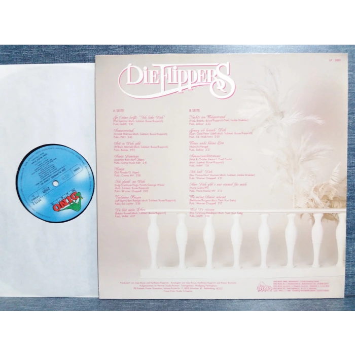 DIE FLIPPERS DIE SCHONSTEN DER WELT MUSIC LP