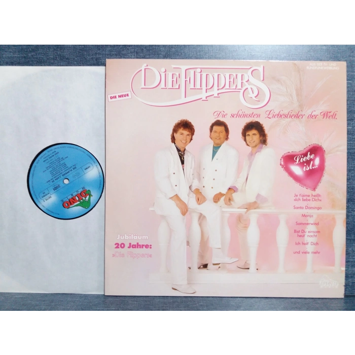 DIE FLIPPERS DIE SCHONSTEN DER WELT MUSIC LP
