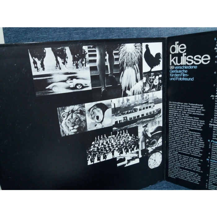 DIE KULISSE 99 ÇEŞİTLİ FILM MÜZİK SES  MUSIC 2 LP