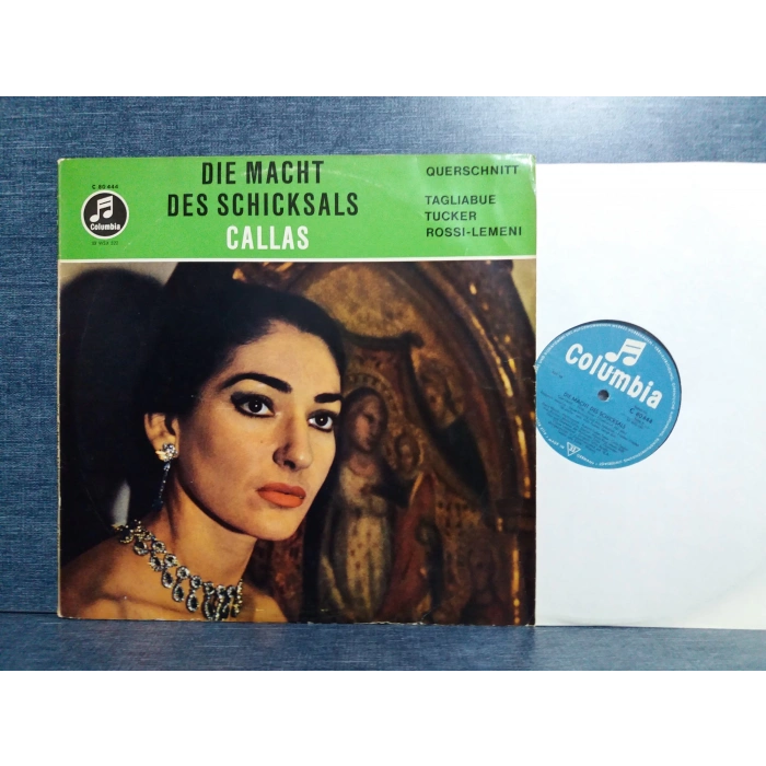 DIE MACHT DES SCHICKSALS CALLAS  LP