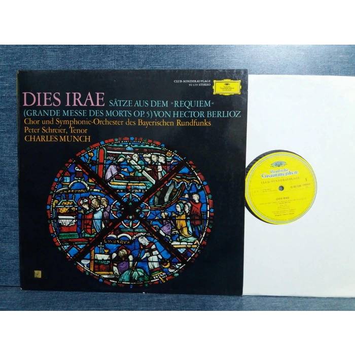 DIES IRAE REQUIEM CHARLES MUNCH HECTOR BERLIOZ LP