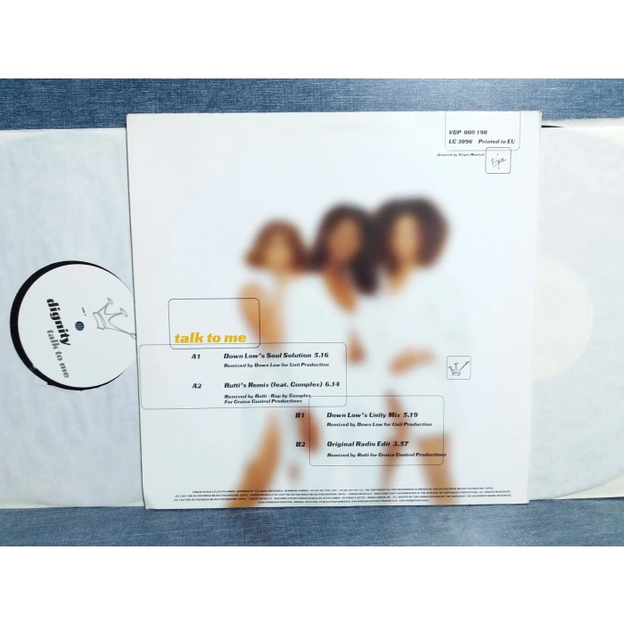 DIGNITY TALK TO ME MAXI 2 LP