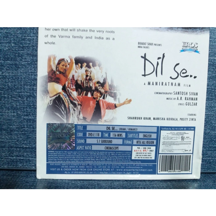 DIL SE  HINT DVD FİLM (İNGİLİZCE)