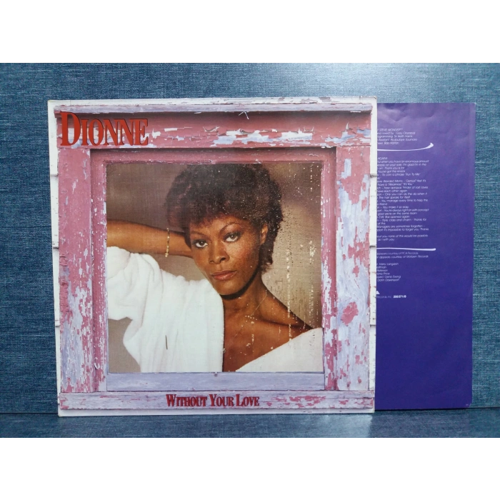 DIONNE WARWICK WITHOUT YOUR LOVE MUSIC LP
