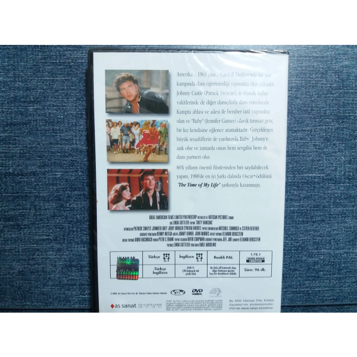 DIRTY DANCING İLK AŞK İLK DANS DVD FİLM (SIFIR)